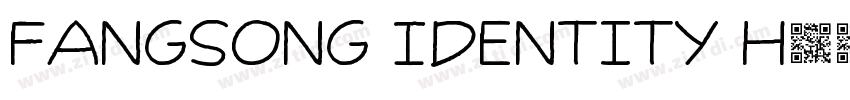 FangSong Identity H字体转换